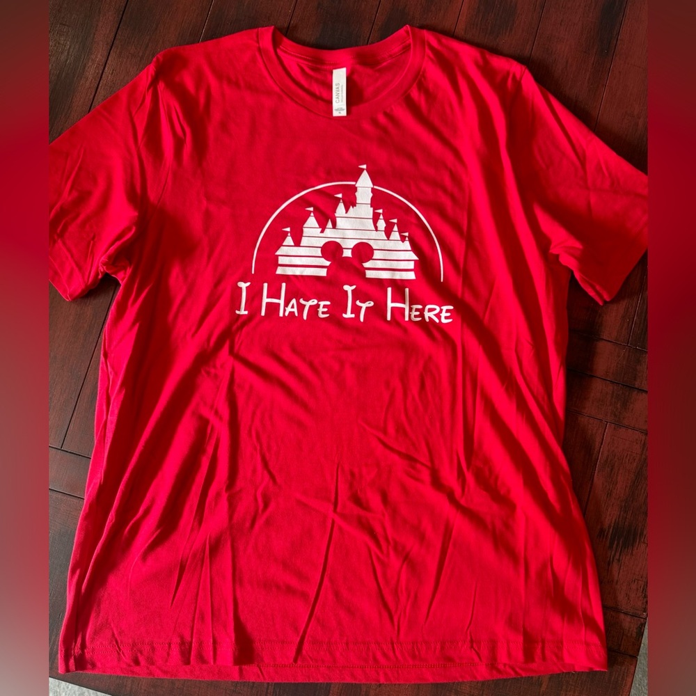 His & Hers “I hate Disney Tees”